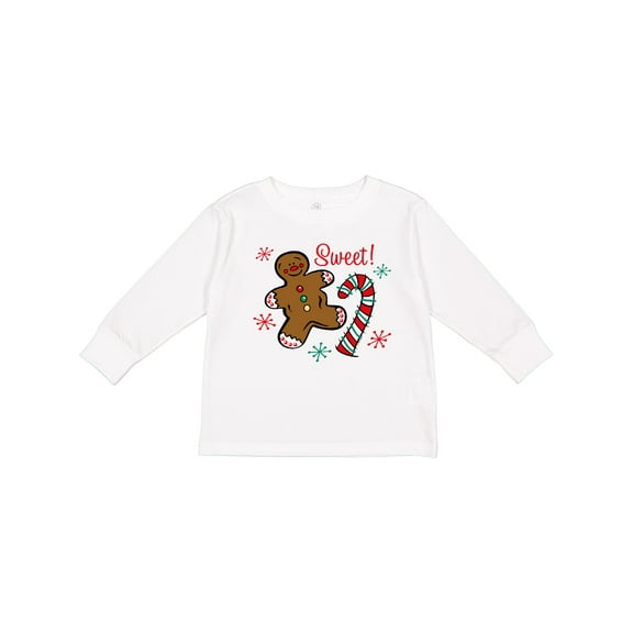 Inktastic Christmas Sweet Boys or Girls Long Sleeve Toddler T-Shirt