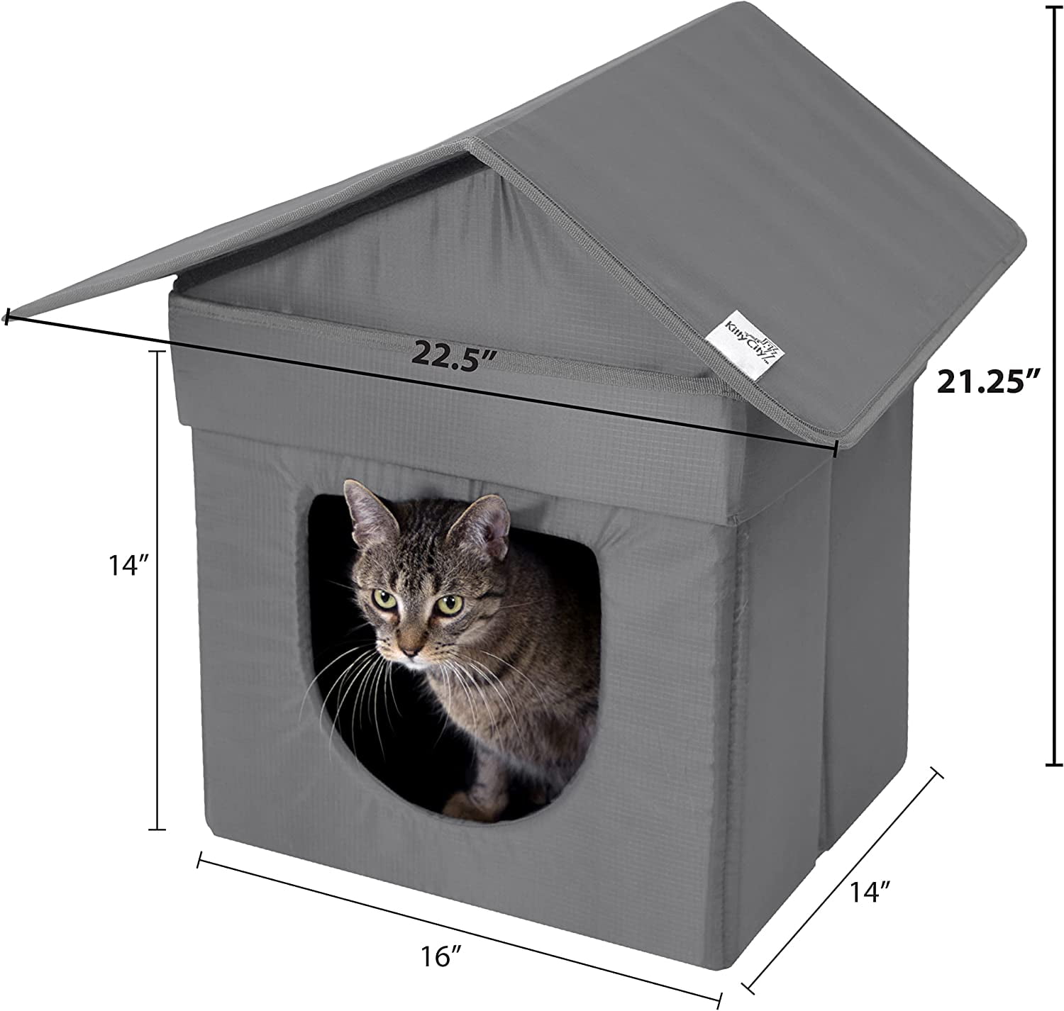 Kitty City Heated Outdoor Cat House