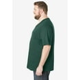 thumbnail image 3 of KingSize Men's Big & Tall Shrink-Less Lightweight V-Neck Pocket T-Shirt, 3 of 6