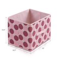 thumbnail image 4 of Furinno Laci 11144PI Dot Design Non-Woven Fabric Soft Storage Organizer, Pink, 4 of 5