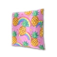 thumbnail image 3 of Pineapples Rainbows Stars Cartoon Throw Pillow Covers Pillowcases 18 x 18 Inch Home Decor 2 Packs for Bedroom Sofa, 3 of 6