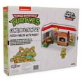 thumbnail image 2 of Nickelodeon Teenage Mutant Ninja Turtles Pizza Parlor Construction Set, 80 Pieces, 2 of 3