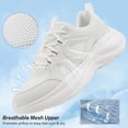 thumbnail image 3 of Ecetana Walking Shoes for Women Casual Sneakers Breathable Running Shoes, 3 of 7