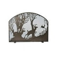 thumbnail image 5 of Meyda Tiffany 107759 39.5" W X 30" H Deer On The Loose Arched Fireplace Screen - Copper, 5 of 5