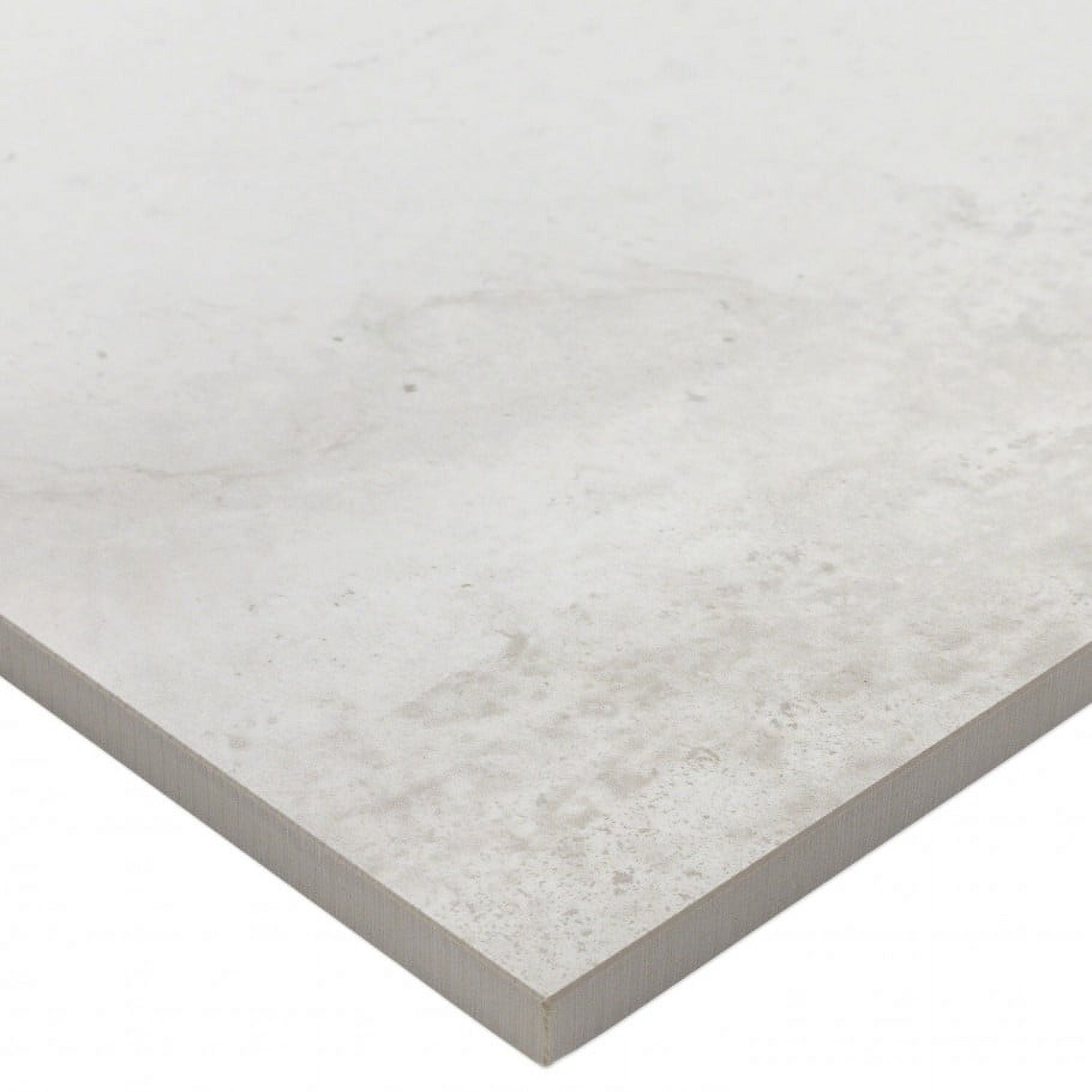 Bond Tile Obscurio White 32 in. x 32 in. Polished Porcelain Floor and Wall Tile (2 Pieces 13.77 Sq. Ft. / Case)