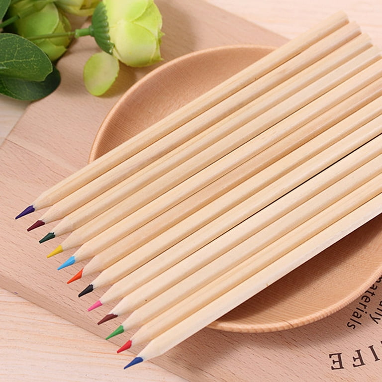 12x Pencil extenders Holder Pencil Lengthener Wooden Handle Art for Painting