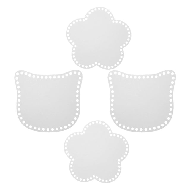 TEHAUX 4Ud Base Para Bolso En Acrílico Para Manualidades Y Protección