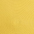 thumbnail image 4 of Juego de 8 manteles redondos trenzados SHACOS, lavables, 38 cm, color amarillo, 4 of 8