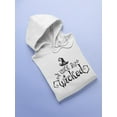 thumbnail image 3 of A Wee Bit Wicked Hoodie Women -Image by Shutterstock, Female Medium, 3 of 4