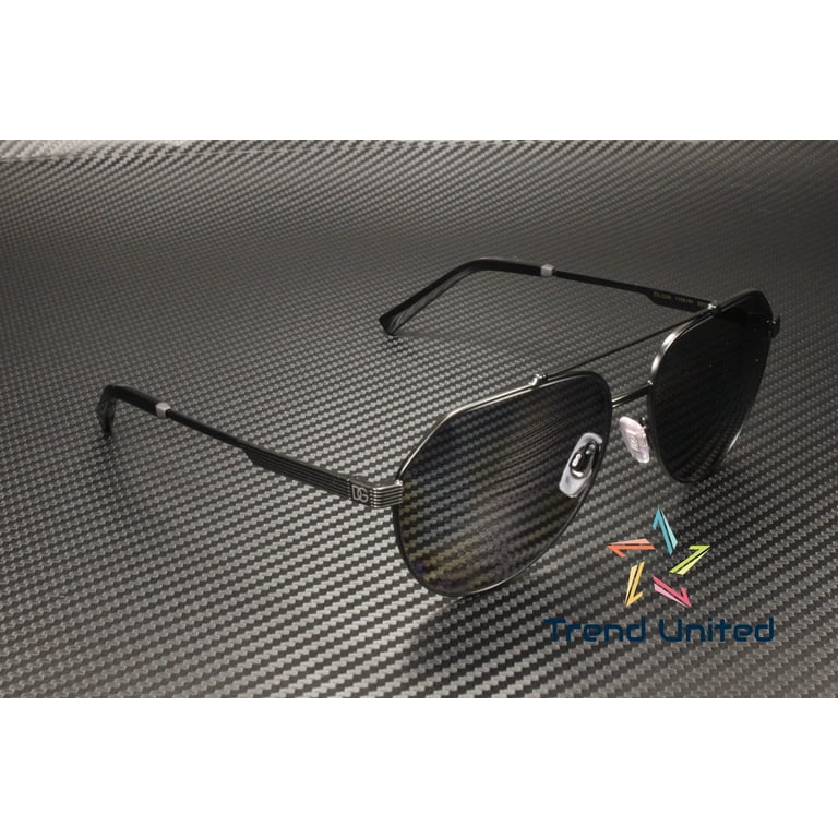 Dolce & Gabbana DG 2288 Metal Unisex Aviator Polarized  display picture 1