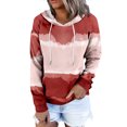 thumbnail image 1 of Gibobby Sudadera de mujer, Sudadera con Capucha y Cuello en Abierto de Manga Larga de Ajuste clásico Sudadera con Capucha para Mujer(G,M), 1 of 4