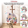 thumbnail image 5 of URRU Interactive Cat Toys for Indoor Cats,Moving Concealed Feathers,Real Mouse Squeaky,Touch Activated Cat Exercise Toys USB Rechargeable Self Play Toy for Cats and Kittens, 5 of 9