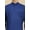 Royal Blue, variant on SKAVIJ Men's Cotton Long Sleeve Casual Henley Shirt Band Collar Summer Beach Hippie T-Shirt Vacation Tops with Pocket (Large,Green)