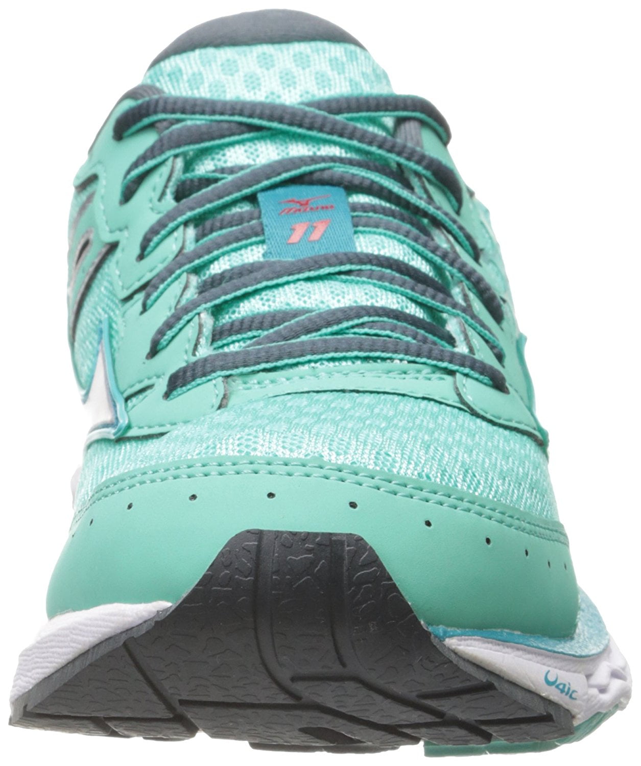 Wizard activering reguleren Mizuno Women's Wave Inspire 11 Green / Silver Blue Ankle-High Running Shoe  - 7N - Walmart.com