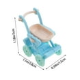 3 Children's DIY Assembled Combination Mini Baby Carriage Toys