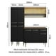 thumbnail image 3 of Cocina Integral Completa Modular Madesa Emilly 169cm MN 13, 3 of 5