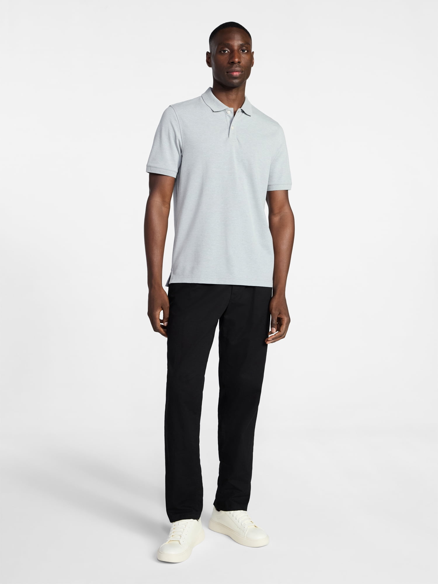 George Men's & Big Men's Classic Fit Pique Polo with Short Sleeves, Sizes XS-5XL, LT-3XLT