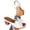White, variant on Tbopshirt Summer Slides for Women with Bow Arch Support Open Toe Beach Casual Solid Color High Heels Slippers Sandals
