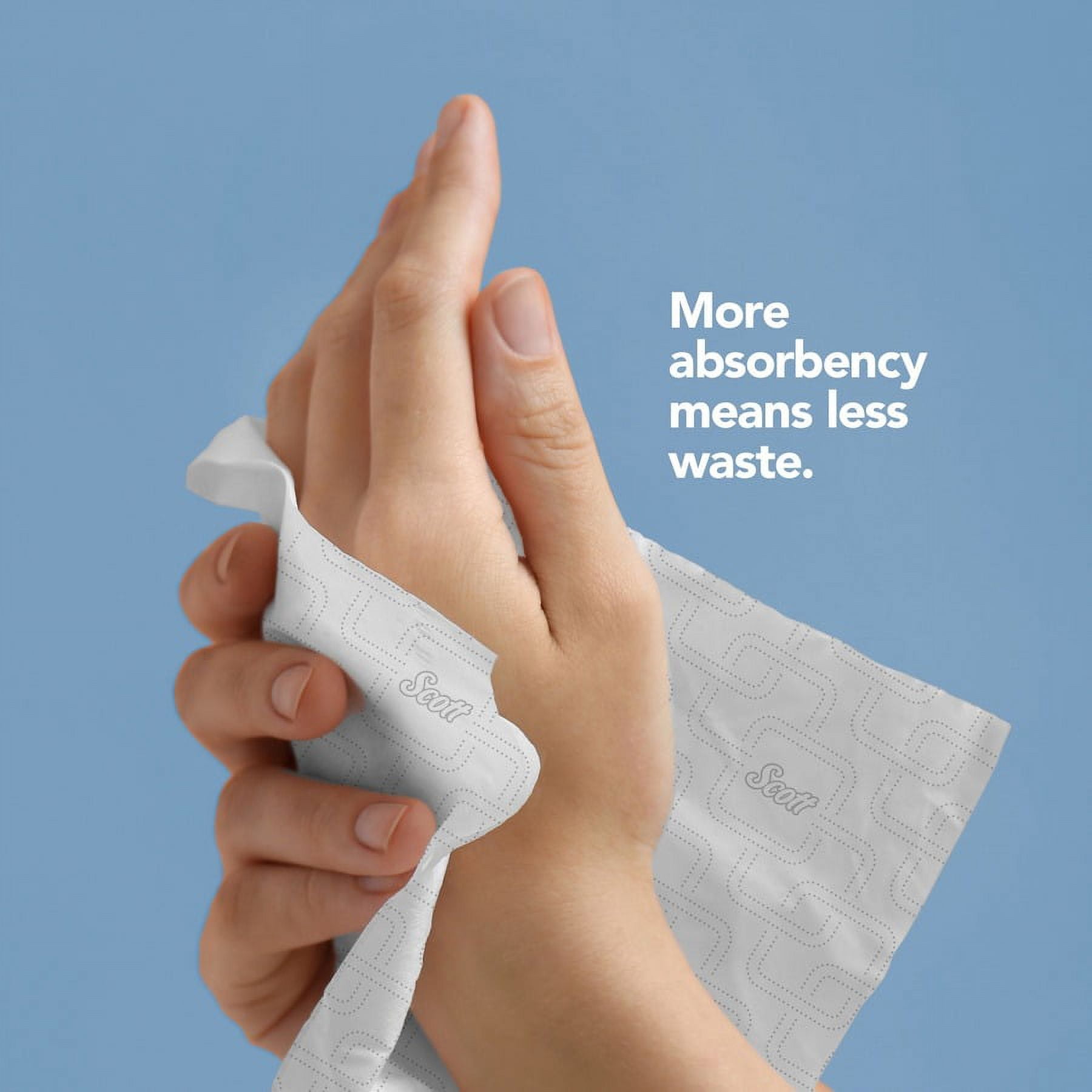 Scott Paper Towel Roll,White,700 Sheets,PK6  53925