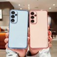 thumbnail image 3 of For Samsung Galaxy S25 Case Electroplated Frame TPU Soft Phone Cover - Blue, 3 of 5