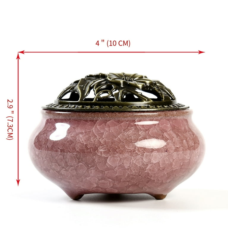 Ceramic Incense Holder - Pink