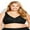 Black, variant on Avenue Women's Plus Size Basic Cotton Bra