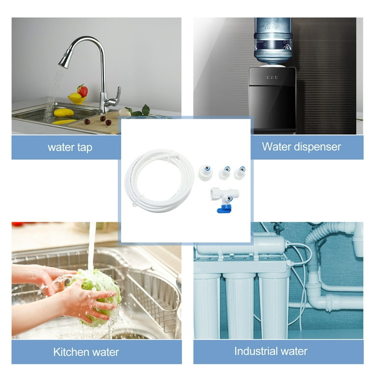 PINXOR 1 Set Ice Maker Water Pipe Water Line Connector Kit Useful Ice Maker Installation Kit, Size: 6.20