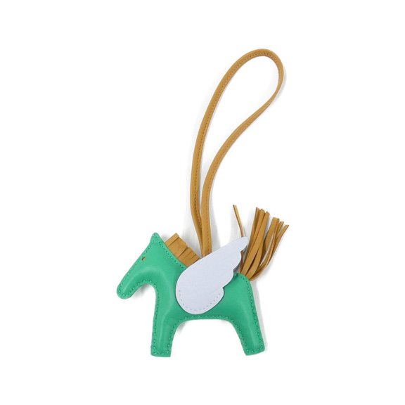 Pre-Owned Hermes Rodeo Pegasus Handbag Charm PM 083010CA