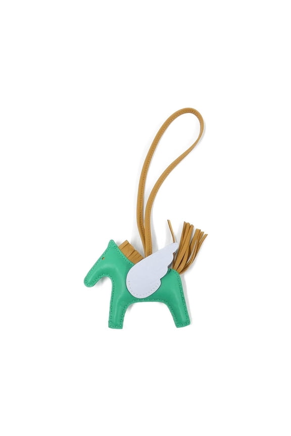 Pre-Owned Hermes Rodeo Pegasus Handbag Charm PM 083010CA