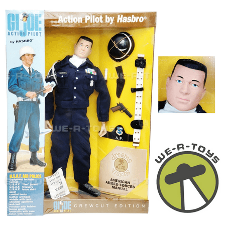 G.I. Joe U.S.A.F. Air Police Action Pilot 12" Figure Crewcut Edition 2004 NRFB