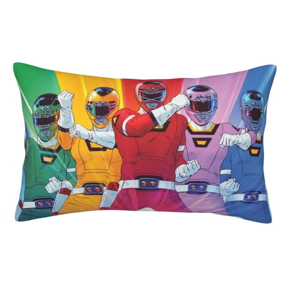 Power Rangers Pillow Protector Pillow Cases Lightweight Soft Pillowcases Comfortable Pillow Covers 14"X20"