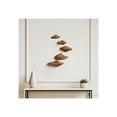 thumbnail image 2 of Floating Stone-Inspired Wall Hanging Decor - Home Decor Accents for Bedroom, or Bathroom Art, and Living Room Decor - Works Well In Room, Entryway, and Home Wall Art Decor - Set of 5, 4", Tan, 2 of 10