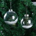 thumbnail image 4 of 10 bolas navideñas transparentes de plástico para rellenar, adornos colgantes para árbol de Navidad, decoraciones para fiestas de Año Nuevo y el hogar, 4 of 5