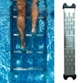 thumbnail image 4 of PVCS Swimming Pool Stainless Steel Anti-skid Ladder Steps Replacement Pedal Accessories White, 4 of 8