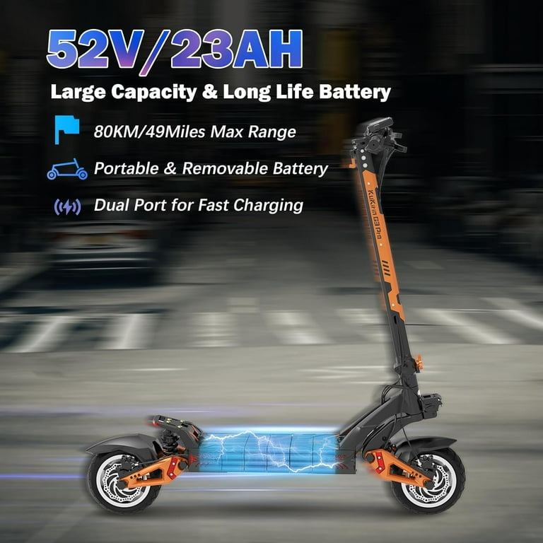 KUKIRIN G3 Pro Electric Scooter | Dual 1200W Powerful Motor | 40