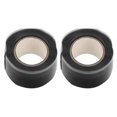thumbnail image 1 of 2pcs Silicone Grip Tapes Self Fusing Flexible Tape Portable Double Sided Sealing Tape for Canoe Kayak Carbon Fiber Dragon Boat Paddles Black, 1 of 4