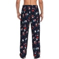 thumbnail image 3 of Xecao Vintage Rose Men's Straight Lounge Pajama Pants: The Ultimate in Comfortable Sleepwear, 3 of 9