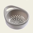 thumbnail image 3 of Kitchen Sink Vegetable Basin Draining Basket Fruit Washing Tray Double Layer, 3 of 12