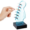 thumbnail image 1 of Soporte para púas de guitarra Strummm Light Up, LED de 7 colores con 6 púas, 1 of 8