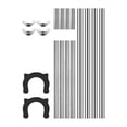 thumbnail image 4 of GROWTH TANK Undermount Sink Bracket Repair Kit Easy to Install Support Legs Adjustable under Sink Rack for Home Wash Basin Decor Bathroom 17cm to 27cm, 4 of 9