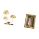 thumbnail image 5 of Estantería Con Estatua De Hojas, Escultura De Hojas De Resina, Marco De Fotos, Soporte Para Tarjetas, Soporte Para Póster, Marco De Fotos Con Frente De Vidrio Para Dormitorio, Decoración, 5 of 8