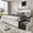White, variant on Full Size Bed Frame with Ergonomic Headboard, Modern Platform Bed with Outlets, Charger and LED Light, Storage Shelf, Noise-Free, No Box Spring Needed for Bedroom, White