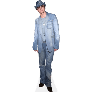 Justin Timberlake (Denim) Mini Cardboard Cutout Standee