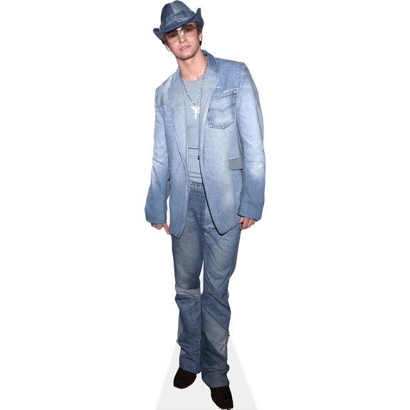 Justin Timberlake (Denim) Lifesize Cardboard Cutout Standee