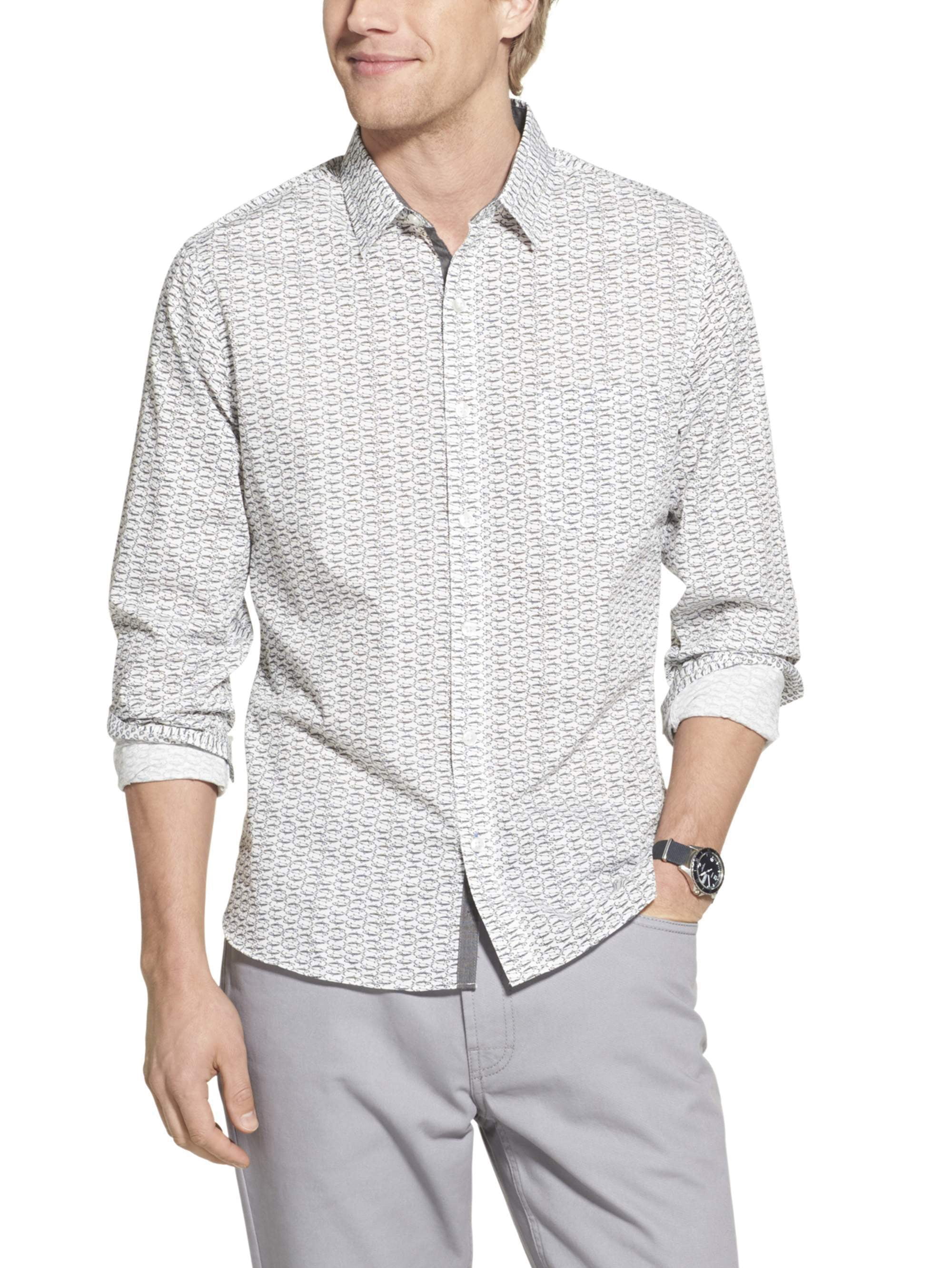 Geoffrey Beene Men's Big and Tall Long Sleeve Shirt