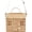 Khaki,khaki, variant on Creative House Shape Rattan Women Handbags Wicker Woven Shoulder Crossbody Bags Summer Beach Straw Bag Travel Bag