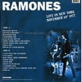 thumbnail image 2 of Ramones - Live In New York November 14th 1977 - 180 Gram Color Vinyl Record, 2 of 2