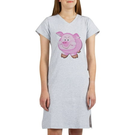 

CafePress - Pink Attitude Pig - Women s Nightshirt