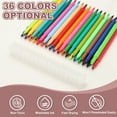 thumbnail image 3 of Uxcell Dual Brush Markers, Yellow Fine and Brush Tip Pen for Coloring, 6Pcs, 3 of 6