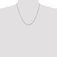 thumbnail image 2 of 14k White Gold 20 Inch 2mm Diamond Cut Quadruple Rope Chain Necklace Pendant Charm, 2 of 9